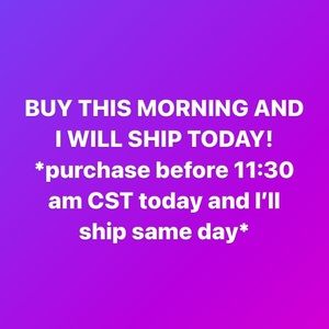 Fall Special! Closet clear out!